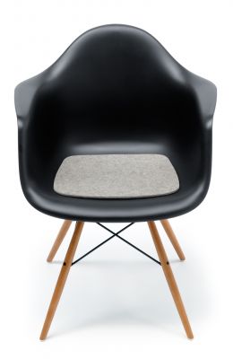 Sitzauflage-Filzauflage Eames Plastic Arm Chairs DAR / RAR / DAW Hell meliert Hey Sign
